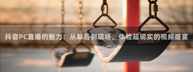 鲸鱼体育app下载：抖音PC直播的魅力：从幕后到现场，体验超现实的视频盛宴